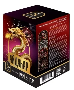 Салют Айдаhар/Дракон 20 зарядов